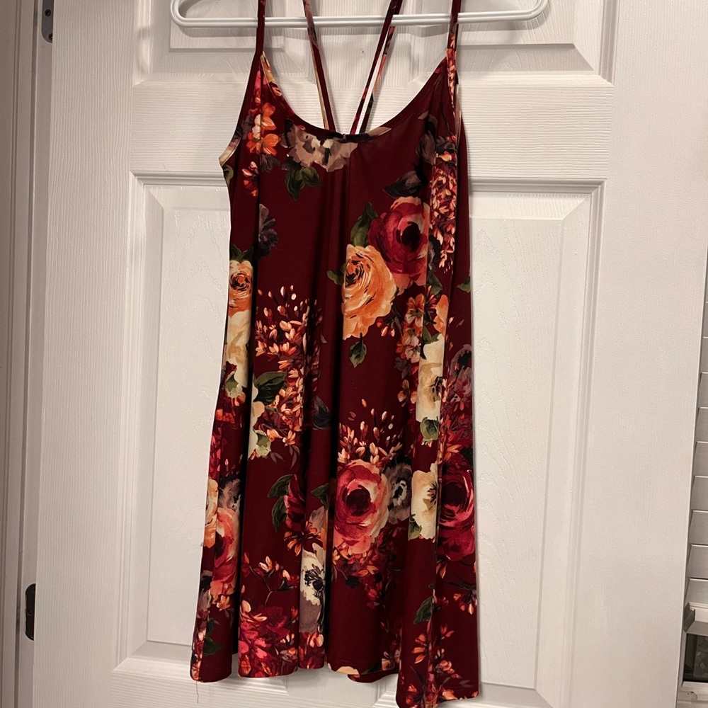 Dress flowered